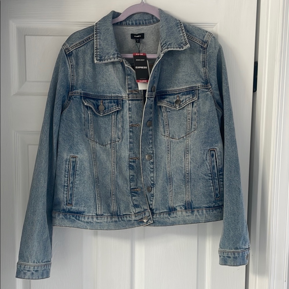 Express Blue Jean Jacket Classic Style